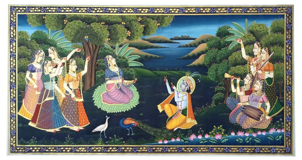 Pichwai Painting: Aam Ka Anand – Handsondastkar.com